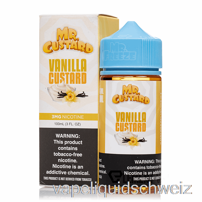 Vanillepudding - Mr. Custard - 100 Ml 6 Mg Vape Ohne Nikotin